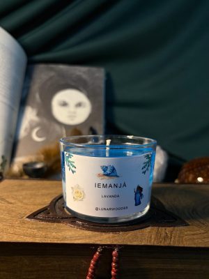 Vela Iemanjá - Lavanda Sublime