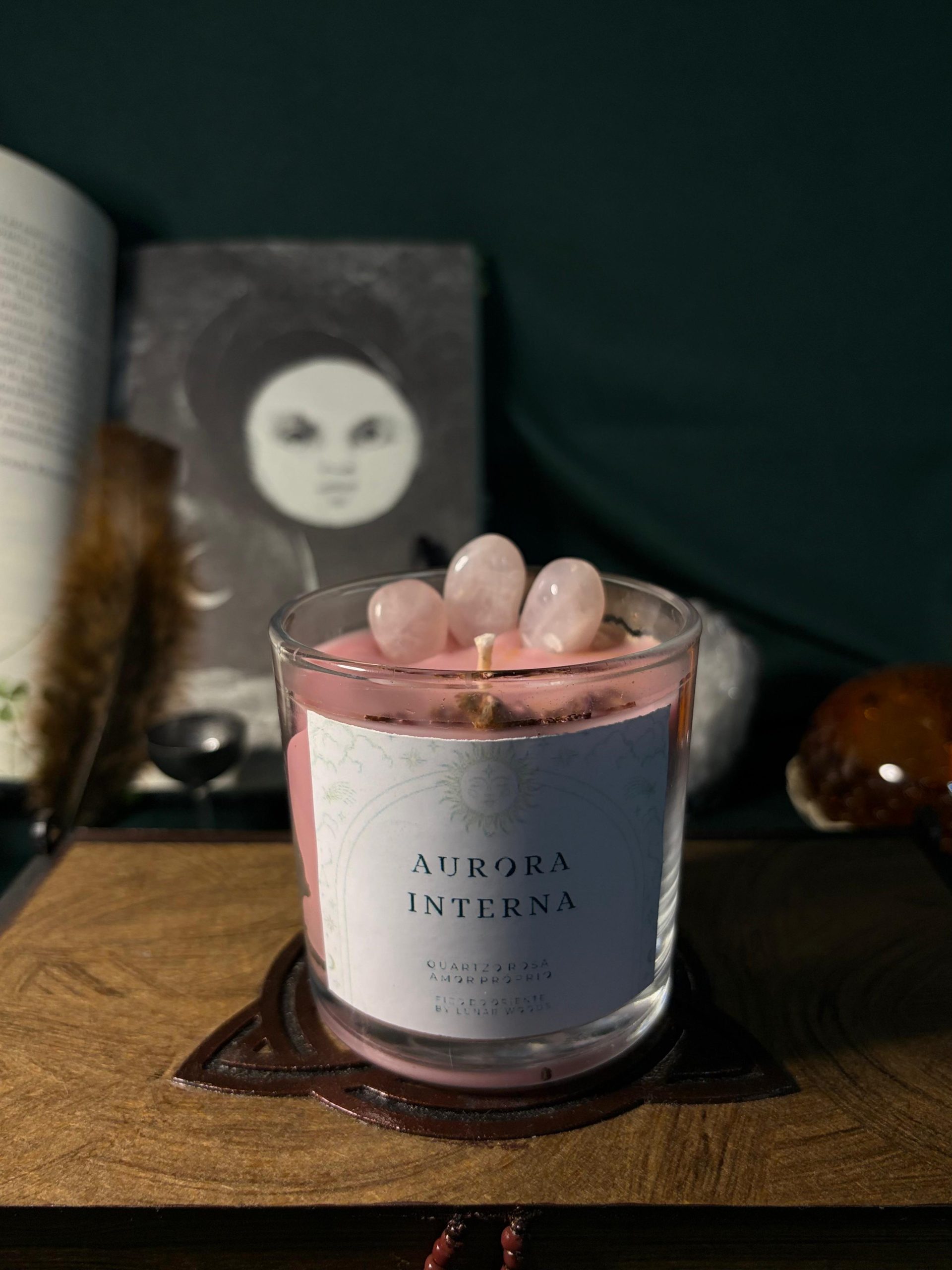 Aurora Interna - Quartzo Rosa - Imagem 2