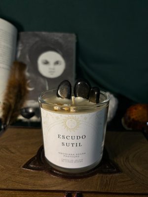Escudo Sutil - Obsidiana Negra